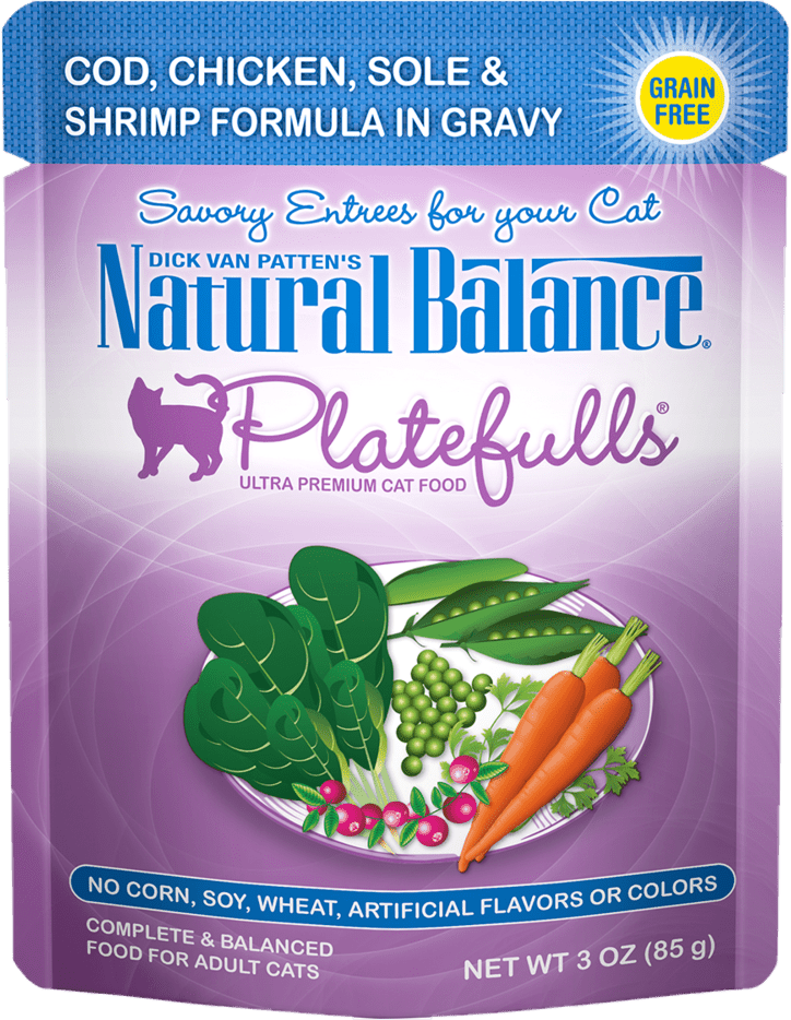 Natural Balance Platefulls Cod, Chicken, Sole & Shrimp In Gravy
